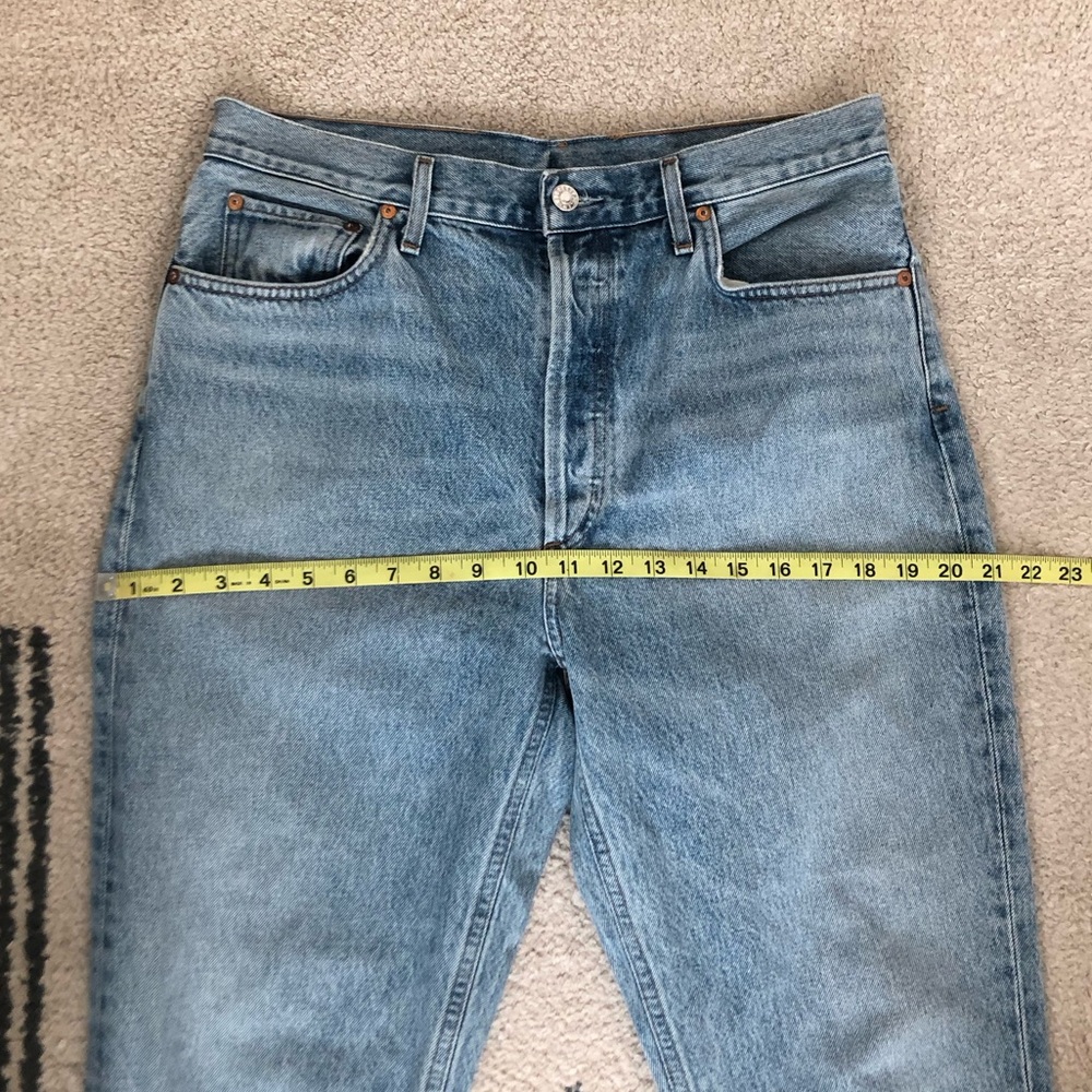 AGOLDE Riley High Rise Straight Crop Jeans - Picture 8 of 12